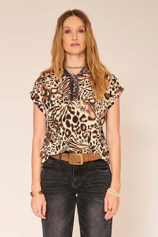 T shirt animalier