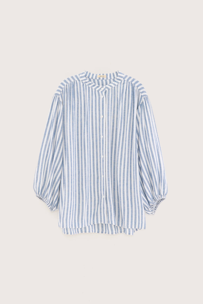 Camicia righe azzurre