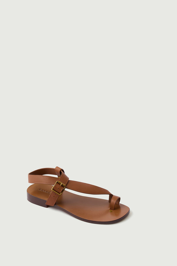 Sandali cognac