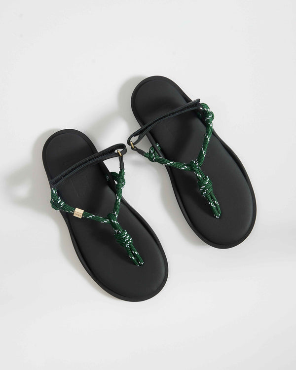 Sandali corda verde