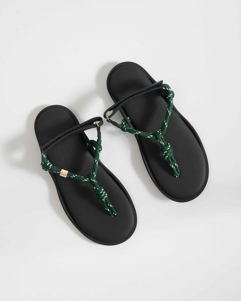 Sandali corda verde