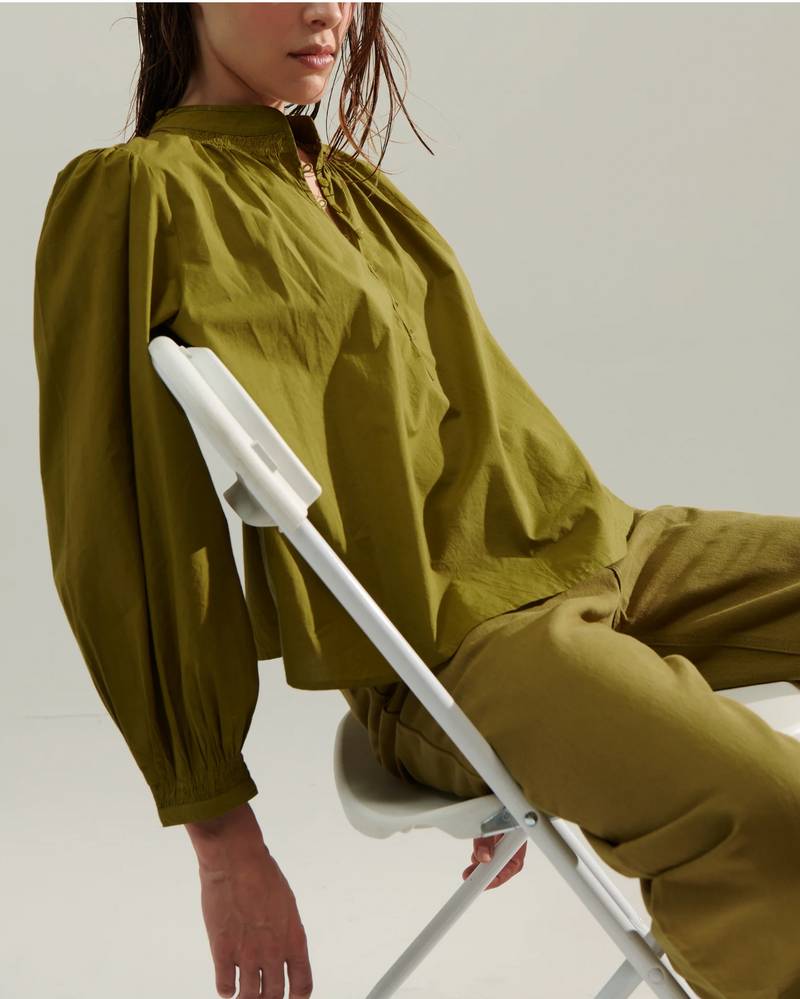 Camicia verde oliva