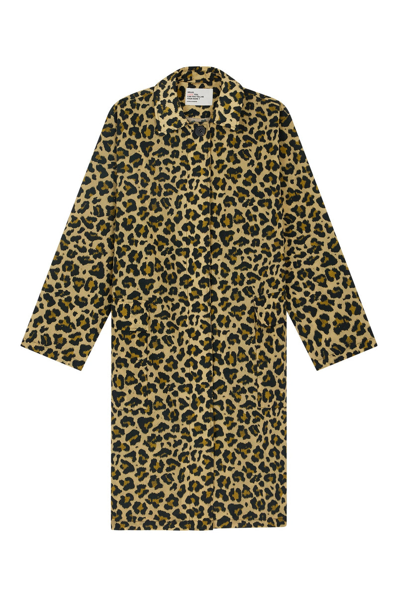 Trench animalier