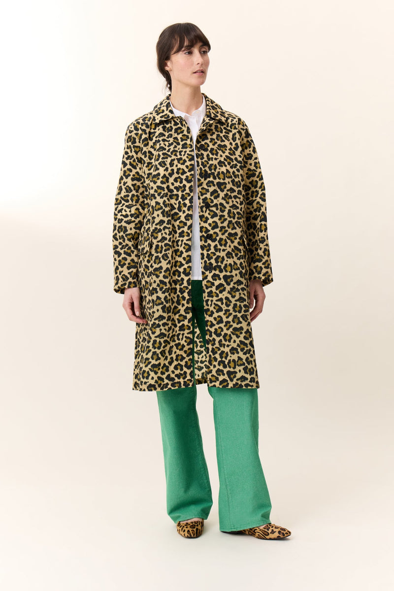 Trench animalier