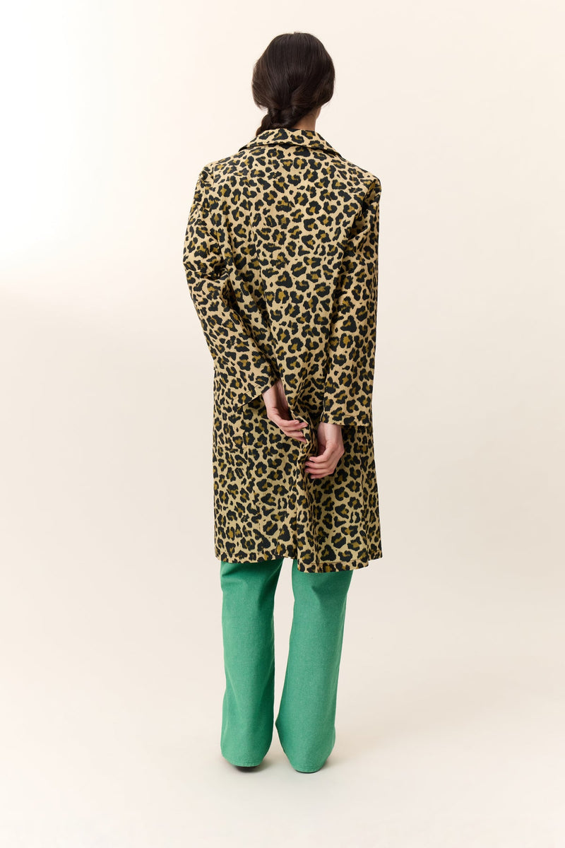 Trench animalier