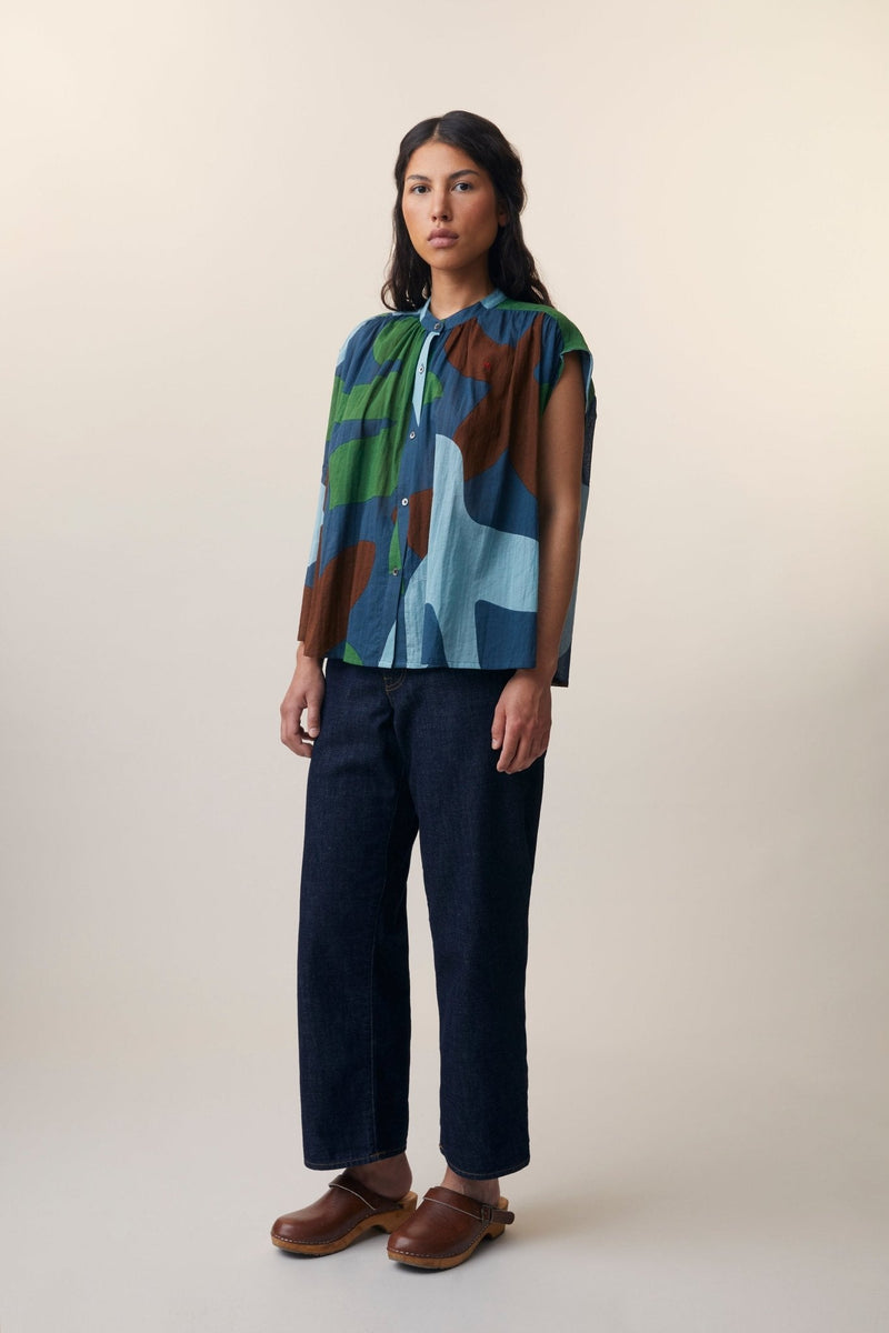 Camicia multicolor