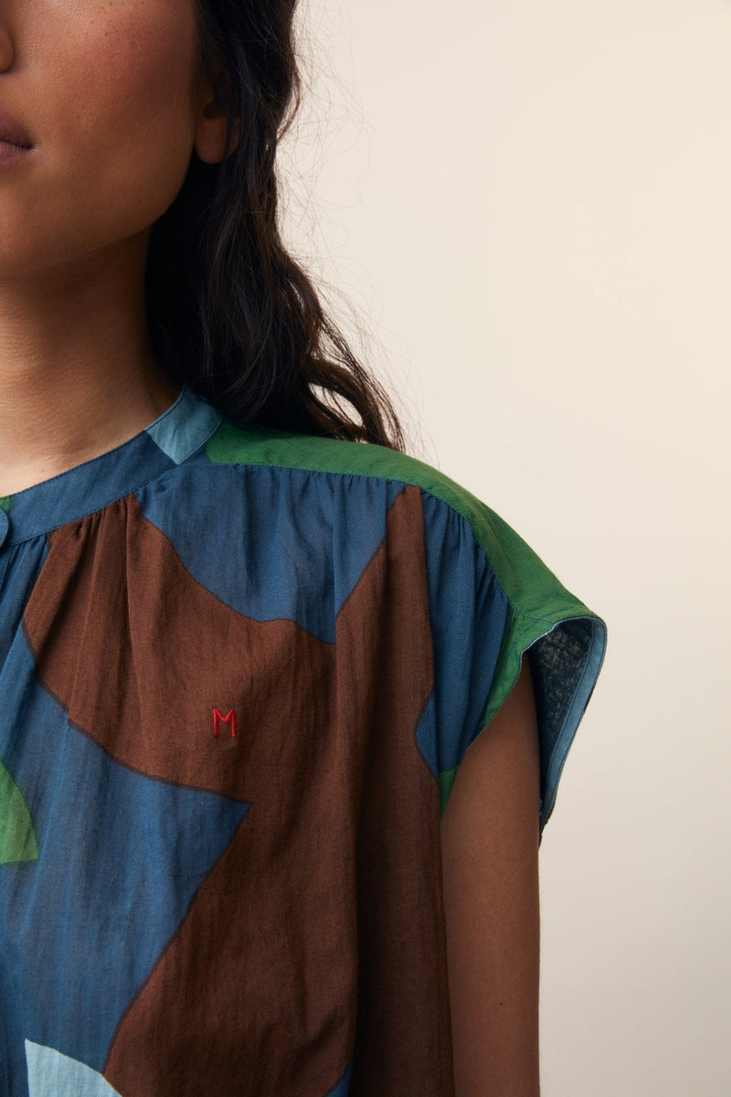 Camicia multicolor