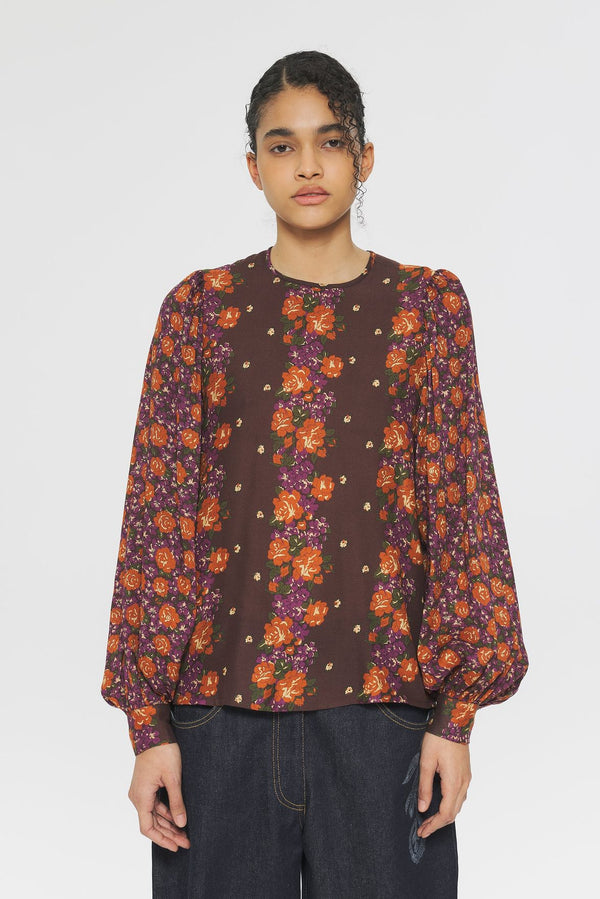 Blusa fiorata